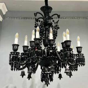 لوستر باکارا رنگی 12 شاخه